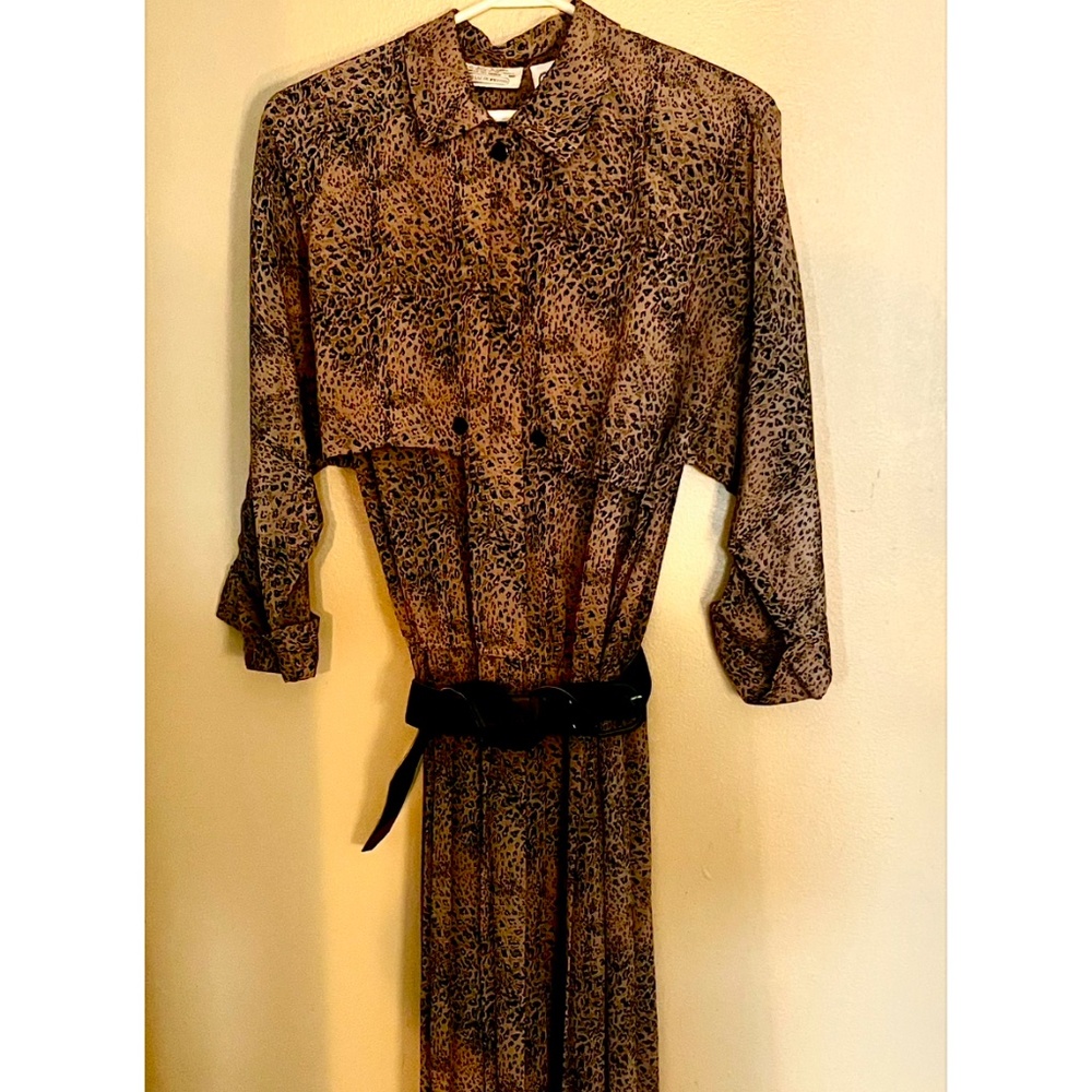 1980s Liz Roberts Dress